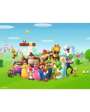 NINTENDO - Les aventures de Super Mario - Puzzle 200P - vue de face
