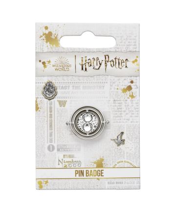 HARRY POTTER - Retourneur de Temps - Pin's Argenté - vue de face