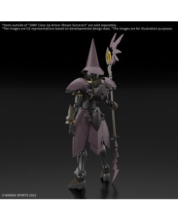 30MF - Class up Armor (Rosan sorcerer) - Model Kit - vue de dos