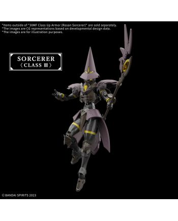 30MF - Class up Armor (Rosan sorcerer) - Model Kit - vue de detail