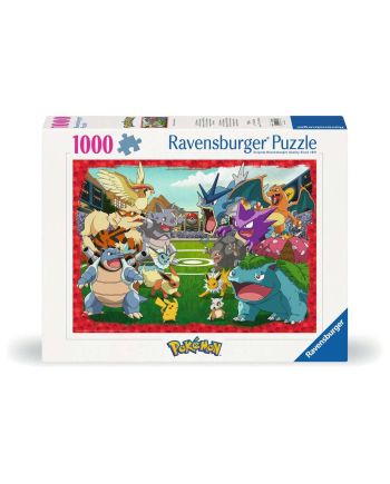 POKEMON - L'affrontement de Pokémon - Puzzle 1000P - vue principale