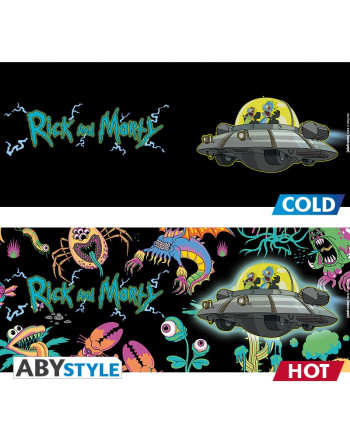 RICK & MORTY - Mug Heat Change 460 ml - Space Ship