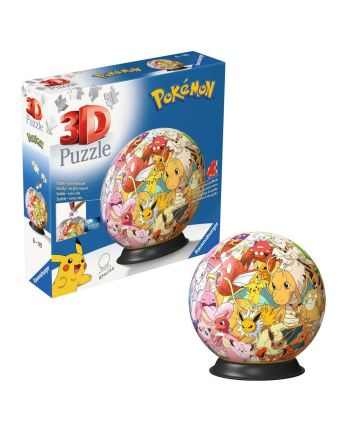 POKEMON - Puzzle 3D - Rond 72p - vue principale
