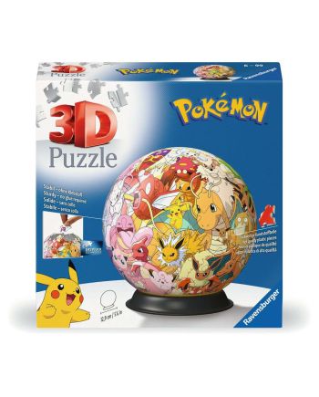 POKEMON - Puzzle 3D - Rond 72p - vue de face