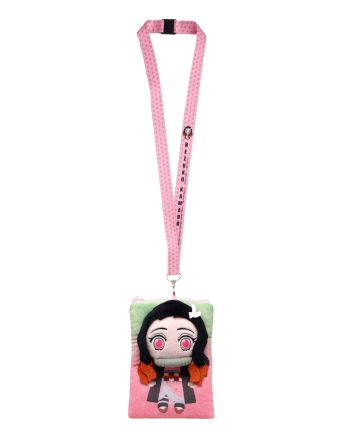 DEMON SLAYER - Nezuko Deluxe - Lanyard avec pochette porte-cartes - vue principale