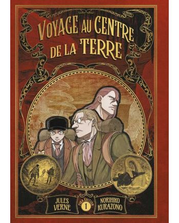 VOYAGE AU CENTRE DE LA TERRE - Tome 1 - Edition Deluxe (Manga) - vue principale