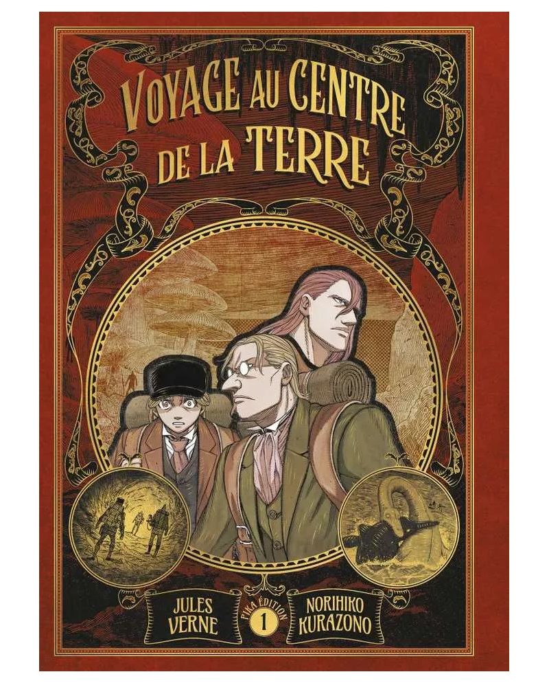 VOYAGE AU CENTRE DE LA TERRE - Tome 1 - Edition Deluxe (Manga) - vue principale