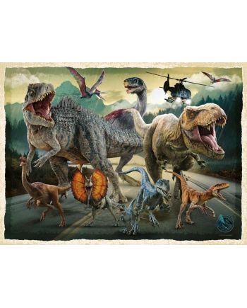 JURASSIC PARK - L'univers de Jurassic World - Puzzle 200P - vue de face