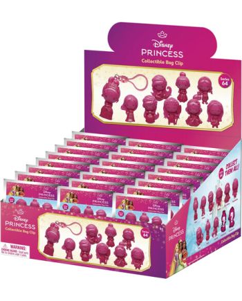 PRINCESS - Series 64 - 3D Foam Bag Clip (Display 24 Pcs) - vue principale