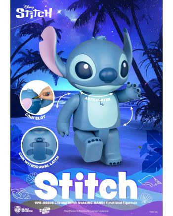 DISNEY - Stitch - Tirelire 30cm - vue de profil