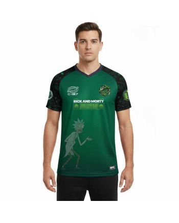 RICK & MORTY - Rick & Morty 13 - Maillot de Foot Homme (M) - vue de profil