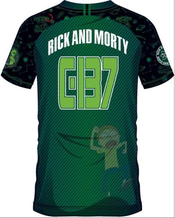RICK & MORTY - Rick & Morty 13 - Maillot de Foot Homme (L) - vue de face