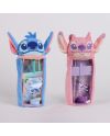 STITCH & ANGEL - Display de 6 Sets de Papeterie 6pc - vue de face