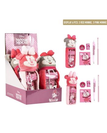 MINNIE - Display de 6 Sets de Papeterie 6pc - vue principale