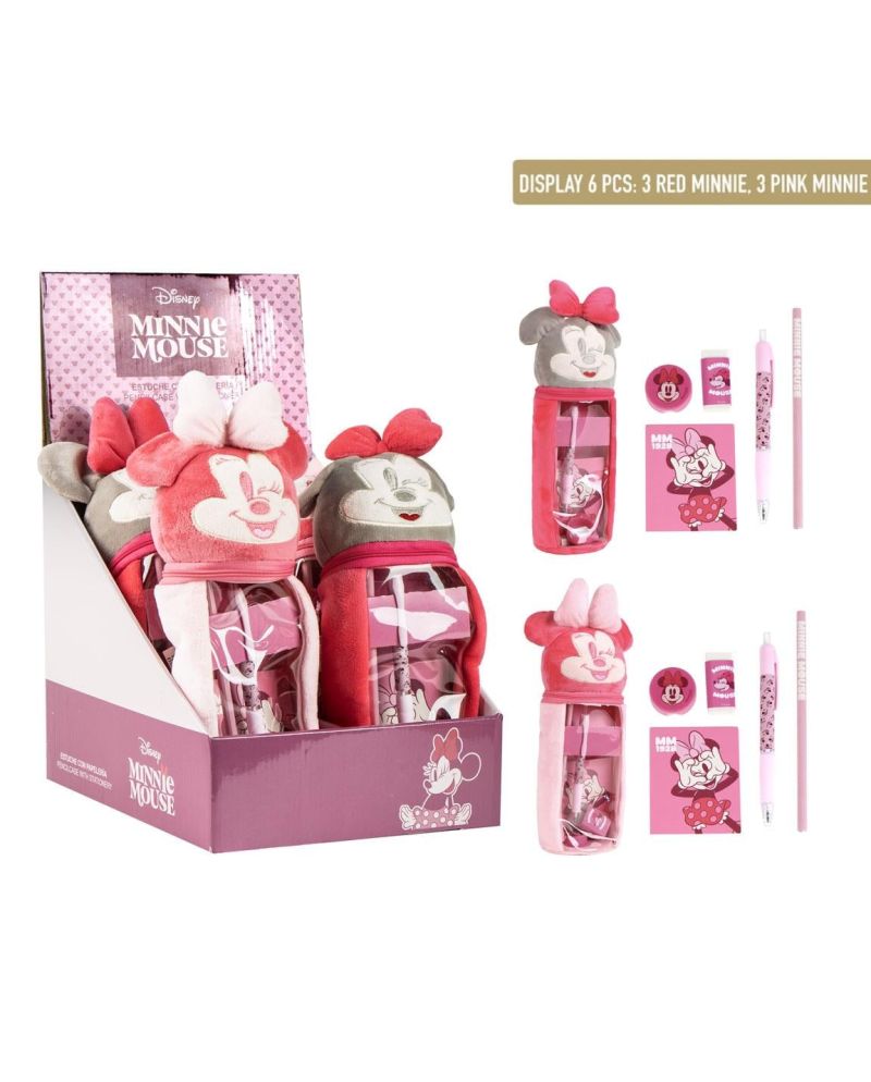 MINNIE - Display de 6 Sets de Papeterie 6pc - vue principale