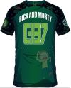 RICK & MORTY - Rick & Morty 13 - Maillot de Foot Homme (S) - vue de face