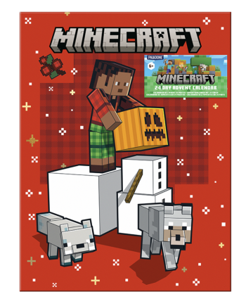 MINECRAFT - Accessoires - Calendrier de l'Avent 24jours - vue de face