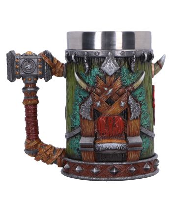 WORLD OF WARCRAFT - Thrall - Chope 16cm - vue de profil
