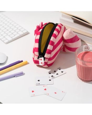 ALICE - Chat du Cheshire - Heady - Trousse Peluche - vue de detail