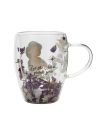 DISNEY PRINCESSES - Jasmine - Verre avec Fleurs Sechées 300ml - vue de profil