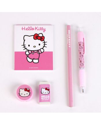 HELLO KITTY & Friends - Display de 6 Sets de Papeterie 6pc - vue de dos