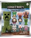 MINECRAFT FILM - Series 1 - 3D Foam Bag Clip (Display 24 Pcs) - vue de profil