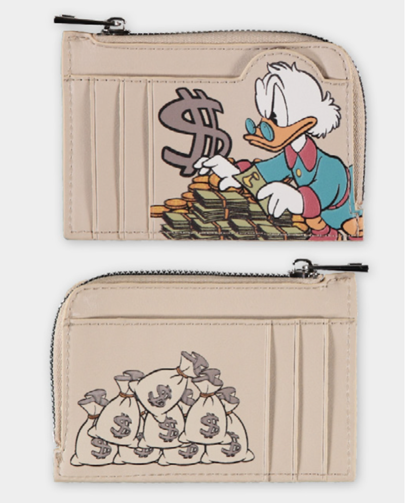 DISNEY - Oncle Picsou - Porte-Cartes Beige - vue principale