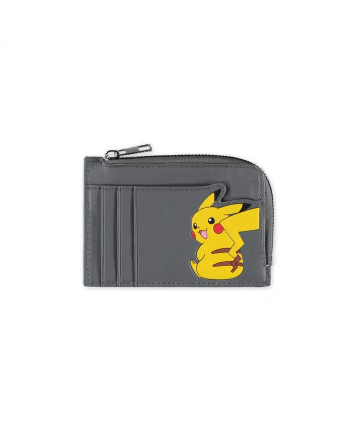 POKEMON - Pikachu - Porte-Cartes Gris - vue principale