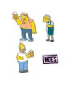 LES SIMPSONS - Taverne de Moe - Set de 4 Pin's - vue principale
