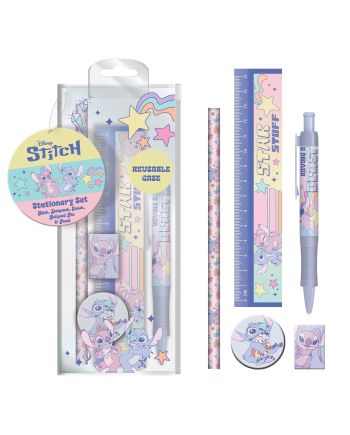 STITCH & ANGEL - Space Rocks - Set papeterie 5pc - vue principale