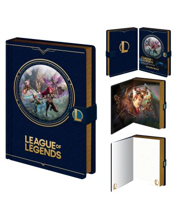 LEAGUE OF LEGENDS - Notebook A5 Premium - vue principale