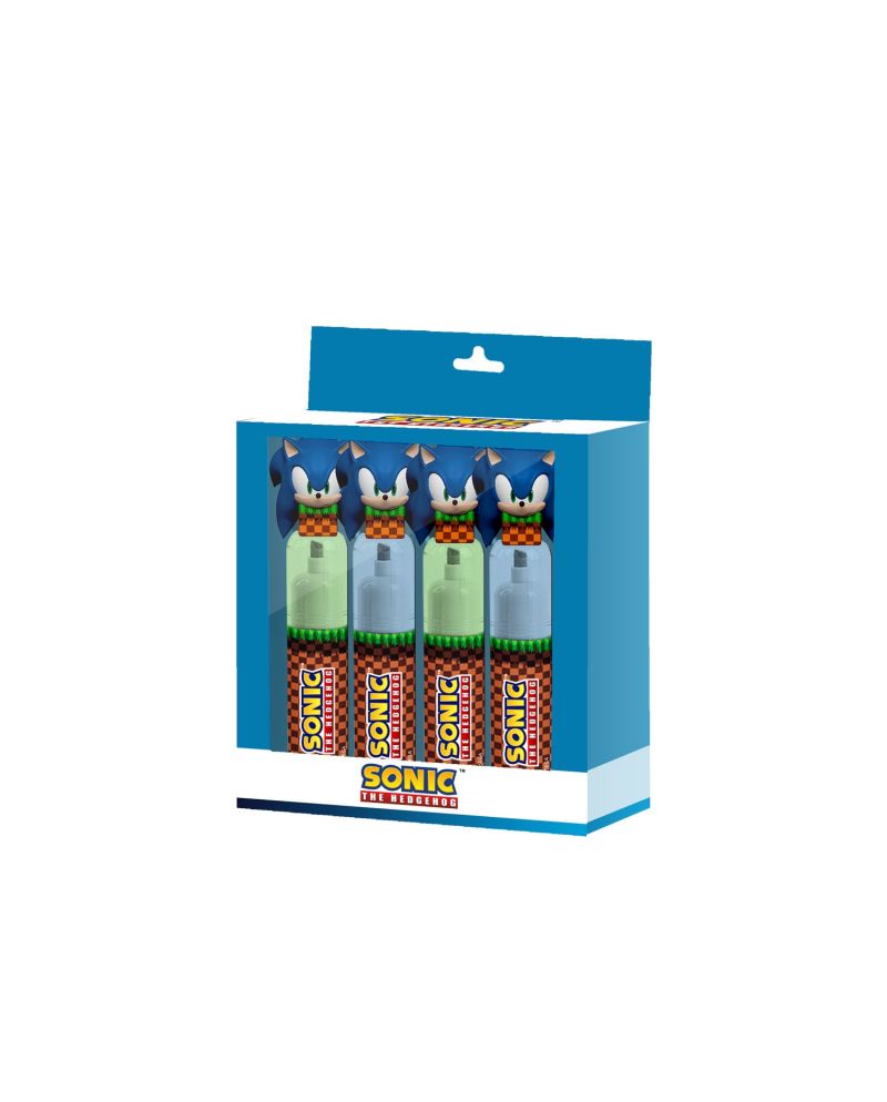 SONIC - Pack de 4 Surligneurs - vue principale