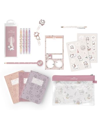 MARIE - Set de Papeterie avec 3 Notebooks A6 - 10pc. - vue principale