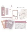 MARIE - Set de Papeterie avec 3 Notebooks A6 - 10pc. - vue principale