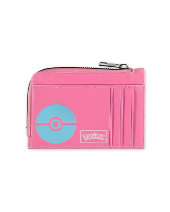 POKEMON - Evoli - Porte-Cartes Rose - vue de face