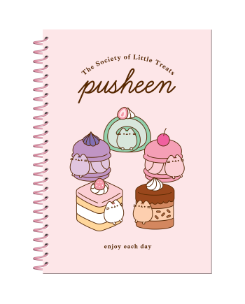 PUSHEEN - Little Treats - Notebook A5 + Stickers - vue principale