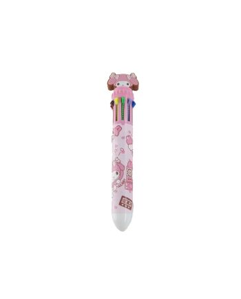 MY MELODY - Gift Set Notebook A5 Peluche + Stylo bille 3D - vue de profil