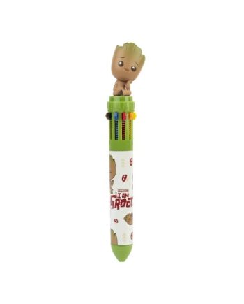 GROOT - Stylo-Bille 10 couleurs 3D - vue principale