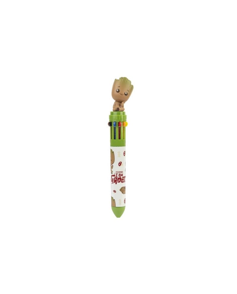 GROOT - Stylo-Bille 10 couleurs 3D - vue principale