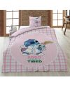 LILO & STITCH - Sooo Very Tired - Parure de lit 140x200cm + 65x65cm - vue de face