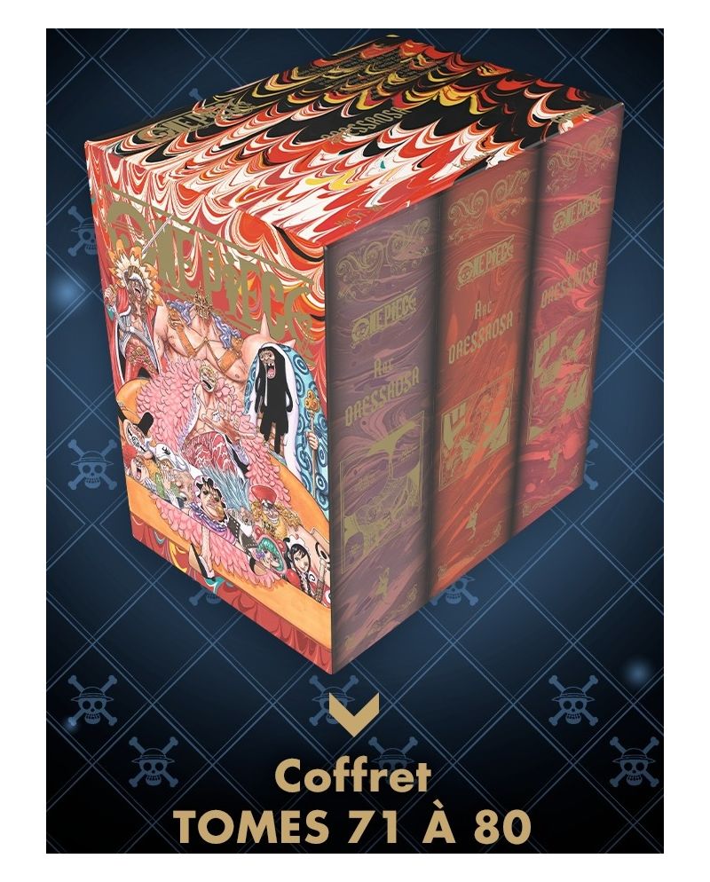 ONE PIECE - Coffret Dressrosa - Tome 71 à 80 - vue principale