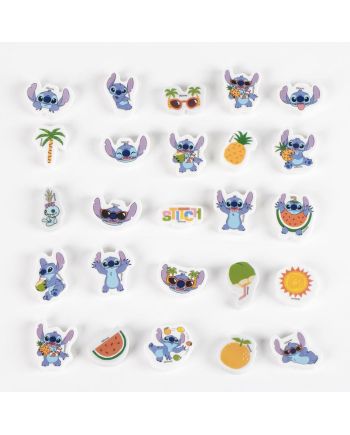 STITCH - Summer - Pack de 25 Gommes - vue de face