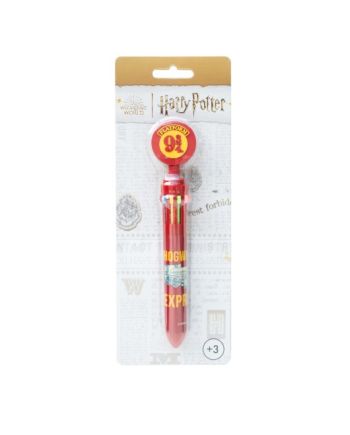 HARRY POTTER - Plateforme 9 3/4 - Stylo-Bille 10 couleurs 3D - vue du packaging