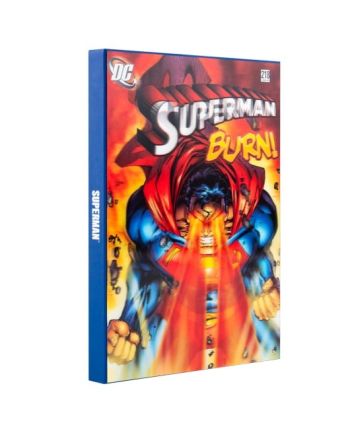 SUPERMAN - Notebook Lenticulaire - Format A5 - vue de face