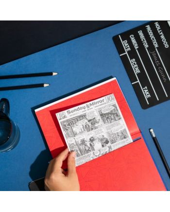 SUPERMAN - Notebook Lenticulaire - Format A5 - vue de dos