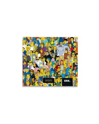 LES SIMPSONS - Planificateur Hebdomadaire + Bloc Note - vue de dos