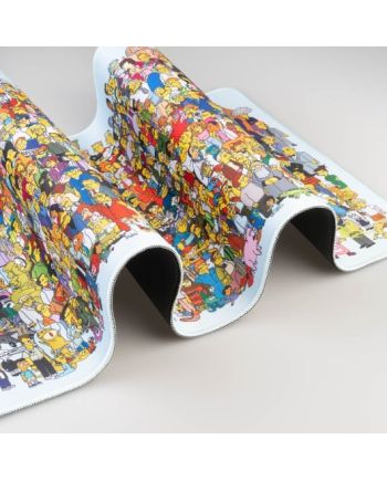 LES SIMPSONS - Personnages - Tapis de Bureau XL - vue de profil
