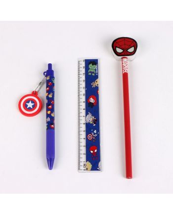 AVENGERS - Set de Papeterie - Pot à Crayon + 3pc. - vue de profil