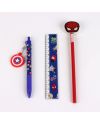 AVENGERS - Set de Papeterie - Pot à Crayon + 3pc. - vue de profil