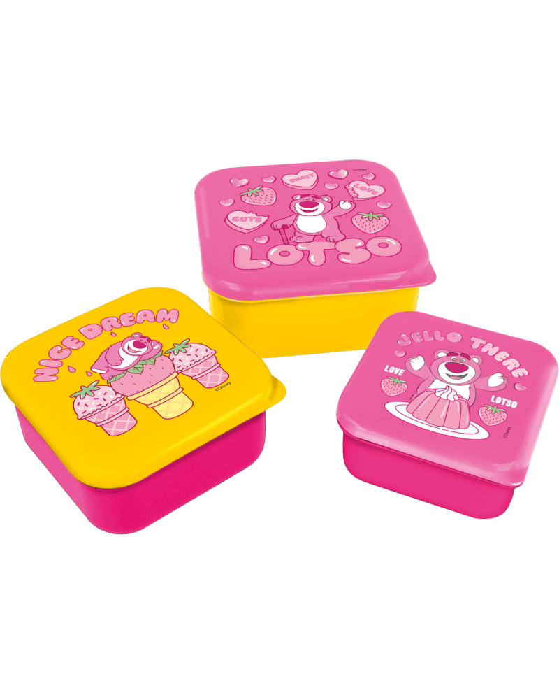 TOY STORY - Lotso - Boîtes à Snack - 3 pcs - vue principale